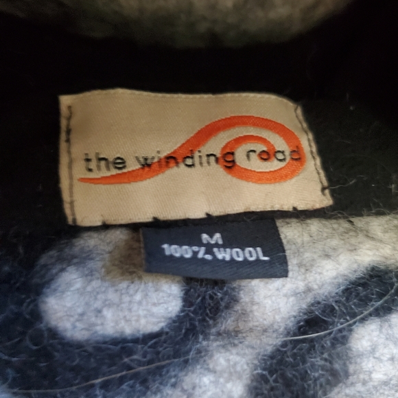 Vintage Womens Gray 100% Wool Felt Cossak Hat Size S/M about 21in - Picture 3 of 3